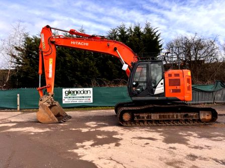 Pelleteuse pelleteuse hitachi zx225uslc 5b