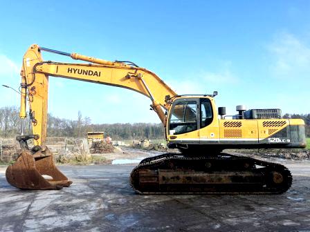 Pelleteuse pelleteuse hyundai r520lc 9